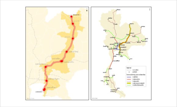 Project: A Study of the Involvement of the Private Sector in Rail Freight Operation (on Nongkhai – Laem Chabang Port route) according to the Private Investments in State Undertakings Act B.E. 2562 (2019): 2019-2022 (2019-2020) (2021)